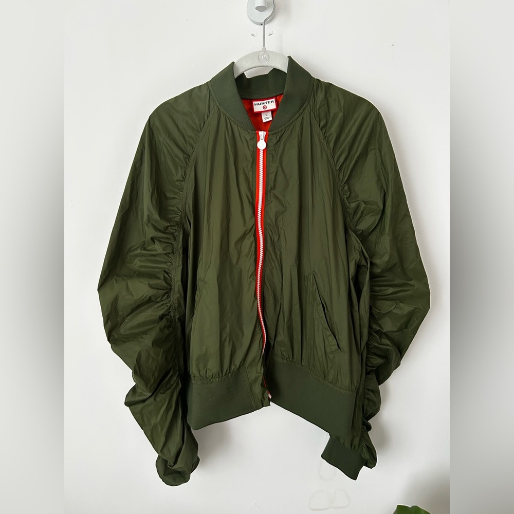 Hunter x Target collab windbreaker/bomber jacket